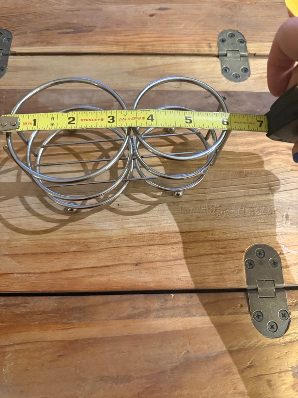 Stanley Silver Metal Double Cup Holder
